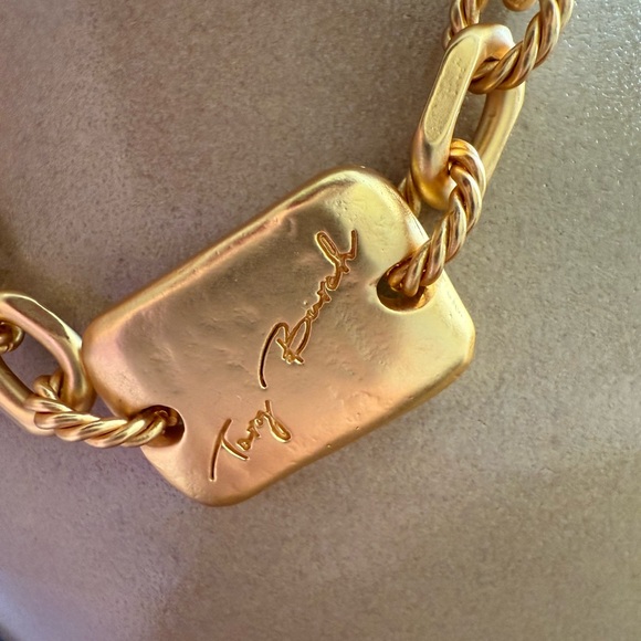Tory Burch Signature Gold Necklace - Picture 6 of 7